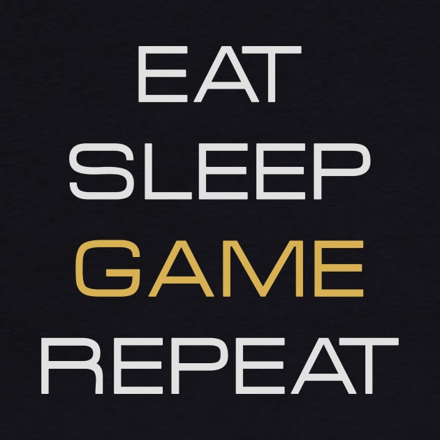 Eat, Sleep, Game, Repeat by kani